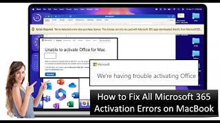 How to Fix All Microsoft 365 Activation Errors on MacBook Word Excel P