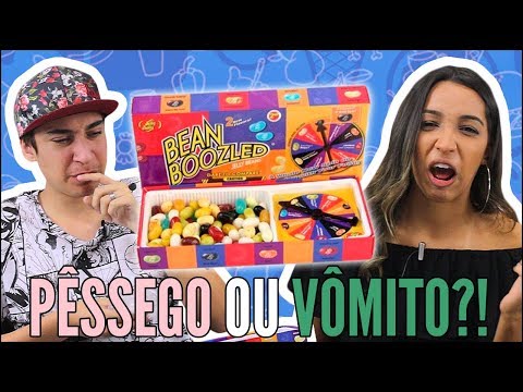 JOVENS REAGEM A FEIJÕES DE TODOS OS SABORES - DESAFIO JELLY BEAN (alguém vomitou?)