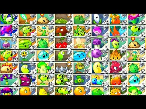 BIG Tournament 36 Best FREE Plants Battlez - Who Will Win? - PvZ 2 Plant vs Plant