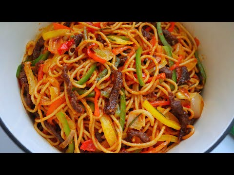 MOST DELICIOUS SPAGHETTI JOLLOF RECIPE
