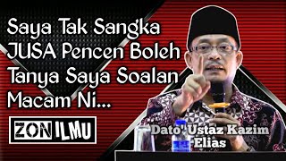 Download lagu SAYA TAK JADI PENCEN BILA DENGAR SOALAN DIA | Dato' Ustaz Kazim Elias mp3