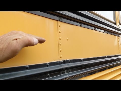 How we plan out a roof raise cut on a skoolie