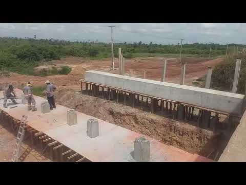 A ponte da nova estrada que vai pra Pindaré Mirim MA