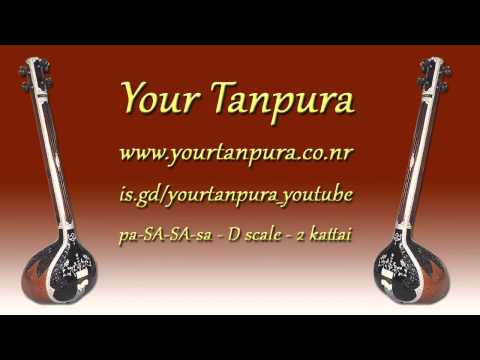 Your Tanpura - D Scale - 2 kattai