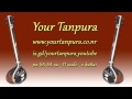 Your Tanpura - D Scale - 2 kattai