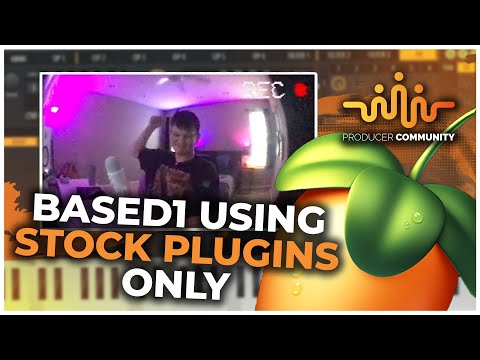 BASED1 making a FIRE Beat using ONLY FL Studio STOCK PLUGINS 🔥🔥
