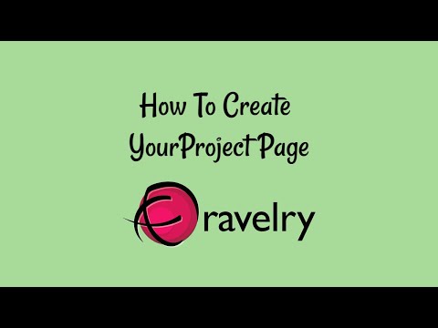 How To Create A Ravelry Project Page