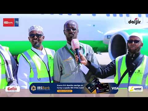 Shirkada Xajka iyo Cumrada ee Carafaat ayaa maanta Airporka Garowe kadhoofisay 146 Xaaji
