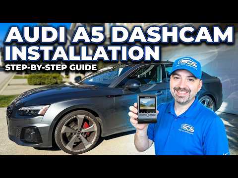 How I Installed a Dash Camera in an Audi A5 Sportback | Viofo A329S 3 Channel dashcam