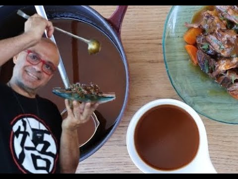 SUGO di CARNE e DEMI-GLACE SUGO D'ARROSTO