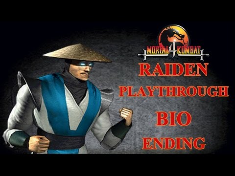 Mortal Kombat 4 - Raiden Playthrough + BIO & Ending