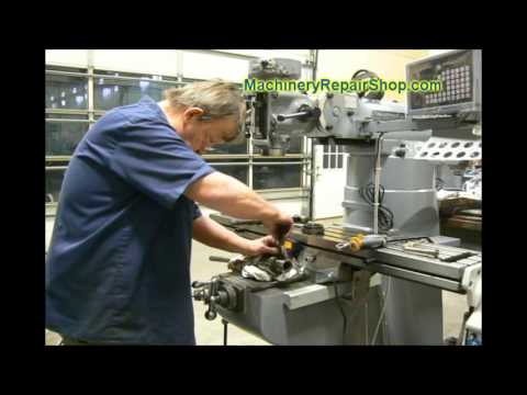 How to Remove & Install a Bridgeport J head Mill Spindle Shaft