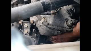 How to replace tensioner pulley and serpentine belt on Mazda CX-9 #HOWTO #DIY #MAZDA