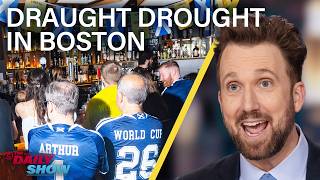 Daily Show: Jordan Klepper on Vance book tour, Scottish fans in Boston, Trump Iran deal