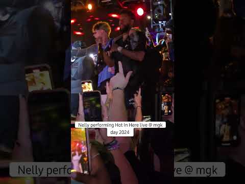 Nelly performing hot in here live at mgk day 2024 (promotional use only)
