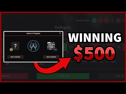 CSGO GAMBLING: NEW WEBSITE WITH REFERRAL CODE | WINNING $500 W ROULETTE (BETTING WITH PAYPAL)