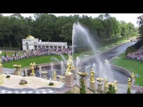 Turning on the Fountains at Peterhof