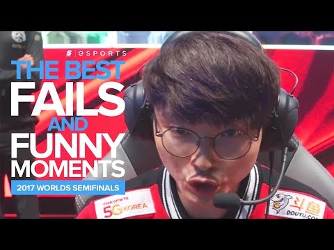 Best Fails and Funny Moments from the 2017 World Championship Semifinals