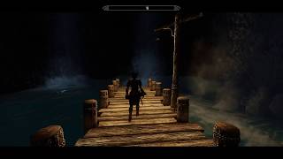 Skyrim: Whiterun valley: Tavern, Broken Knee / ホワイトラン衛兵酒場 "崩れたヒザ" (外観編)