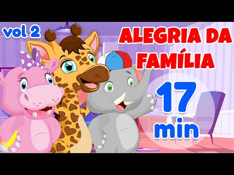 Alegria da Família Vol 2 - Giramille | Desenho Animado Musical