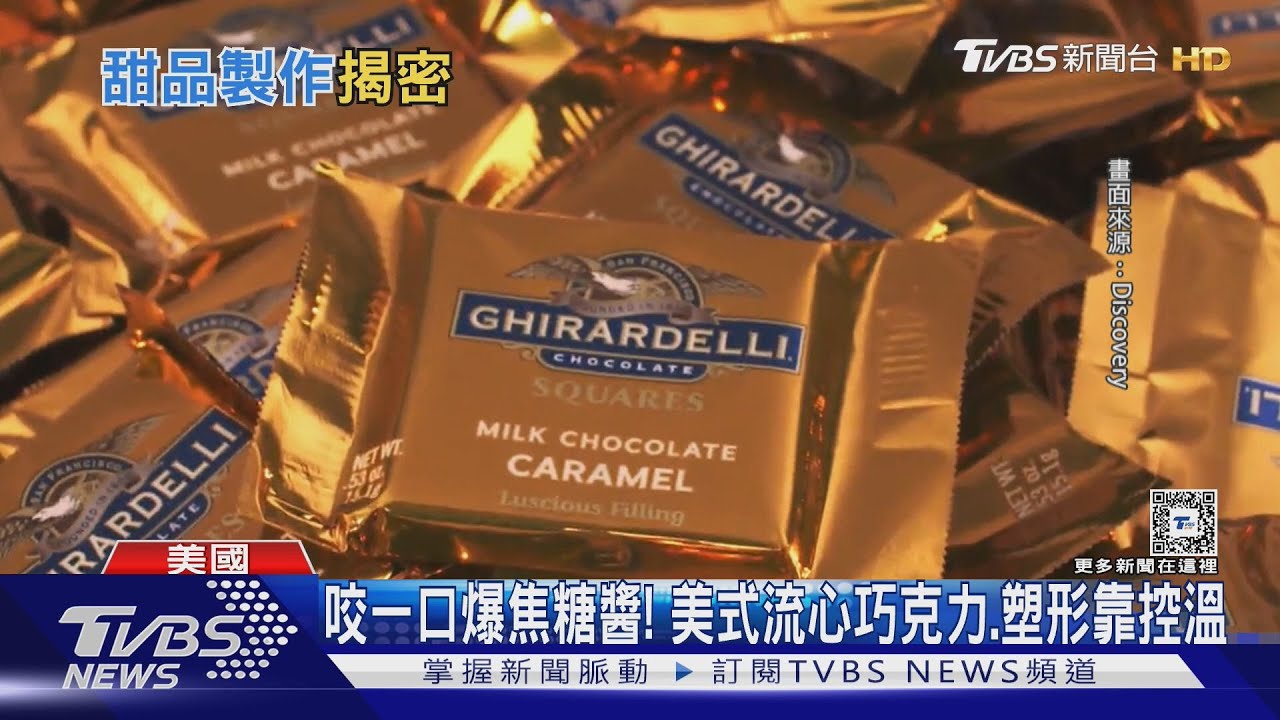 揭秘製甜品超療癒過程!直擊美式巧克力、彩色軟糖工廠