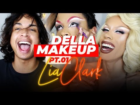 MAQUIEI A LIA CLARK BÊBADA, VEM VER NO QUE DEU | DELLAMAKE PT 01