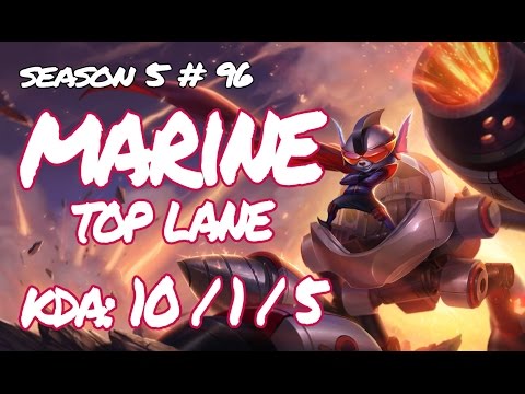 SKT T1 MaRin   Rumble vs Lissandra   KR LOLpro Challenger