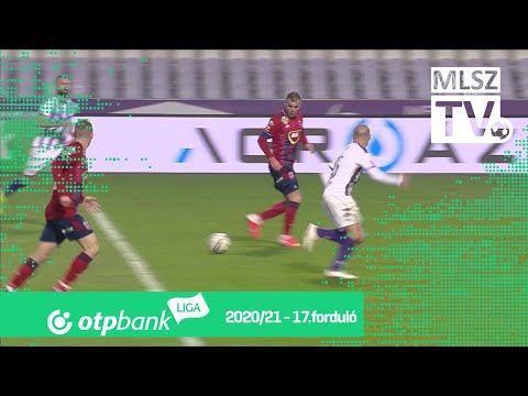 Nikolic Nemanja gólja az Újpest FC – MOL Fehérvár FC mérkőzésen