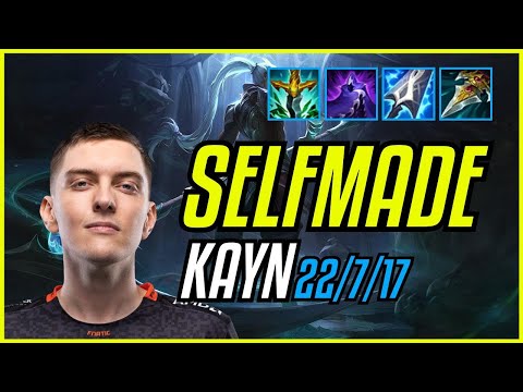 SELFMADE - KAYN vs MORGANA JUNGLE - EUW CHALLENGER - PATCH 11.10