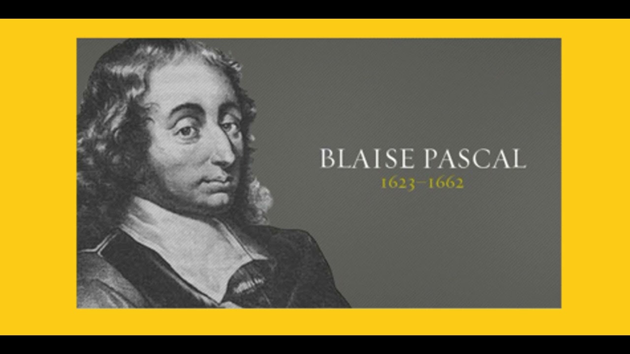 BLAISE PASCAL