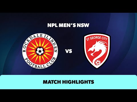 NPL Men's NSW Round 16 Highlights – Rockdale Ilinden v St George City