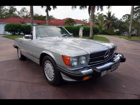 The Best Convertible Ever Made?  This 1989 Mercedes-Benz 560SL Roadster was the Last Topless Classic
