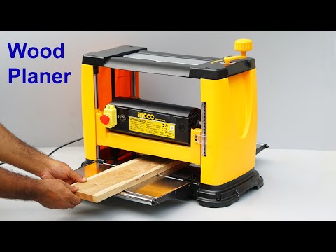INGCO Thickness Planer Unboxing and Test(Low Cost)
