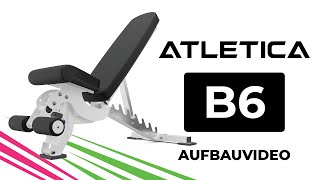 ATLETICA B6 Hantelbank - Aufbauvideo