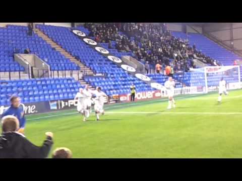 Andy Robinson  goal tranmere v bury 2012