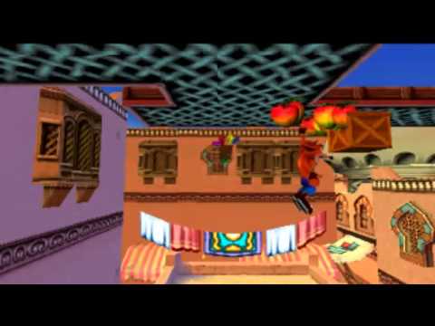 Let's Play Crash Bandicoot 3: Warped 105% Pt. 9: Hang 'Em High [Crystal, Grey Gem]