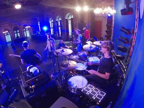 Vincent Golly - DrumCamSnippet - w. Pimpy Panda - You're the best Part of Me (Soundcheck)