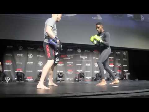 Neil Magny open workout ahead of UFC Liverpool