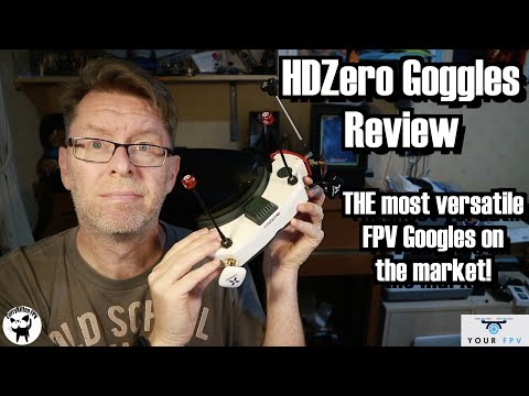 The HDZero Goggle  review:  Why are they so versatile?  I'll show you
