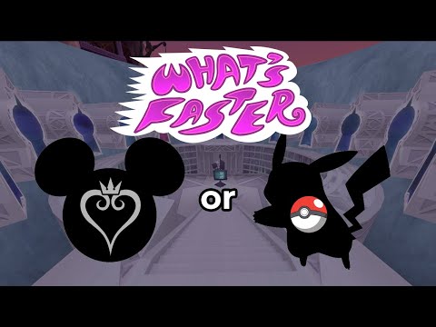 What's Faster? -  Kingdom Hearts 2 vs Pokémon Crystal Randomizer