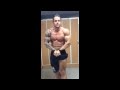 Bodybuilder - Body shape before Christmas