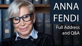 Anna Fendi | Full Address and Q&A | Oxford Union