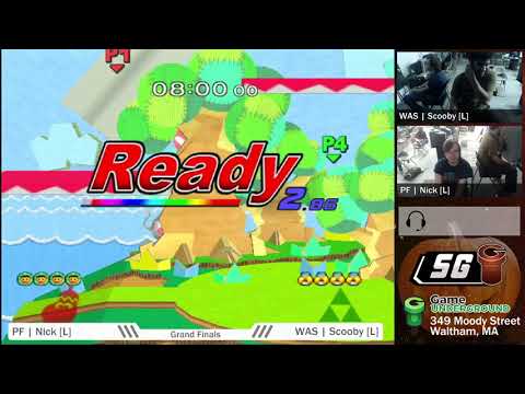 SG 18-5.1 Melee GF - PF | Nick (Sheik, Puff, Ice Climbers, Fox) vs WAS | Scooby (Sheik, Peach) [L]