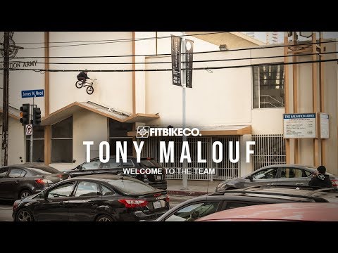 Fitbikeco. Tony Malouf Welcome to Pro
