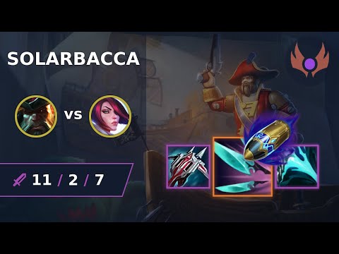 [ solarbacca ] Gangplank TOP vs Fiora | NA MASTER | LOL Season 2023
