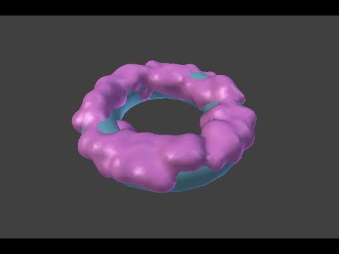 LIVENODING 823 / SV Metaballs Inside Donuts