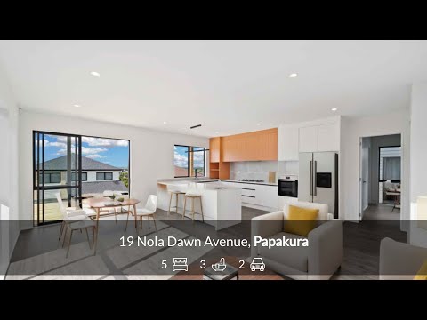19 Nola Dawn Avenue, Papakura, Auckland, 5 Bedrooms, 3 Bathrooms, House