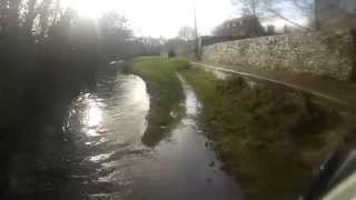 preview picture of video 'Fording the River Avon at Luckington near Sherston in Wiltshire'