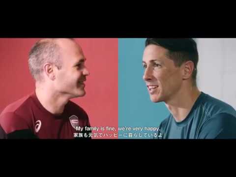 Spanish superstars Andrés Iniesta and Fernando Torres are loving life in Japan