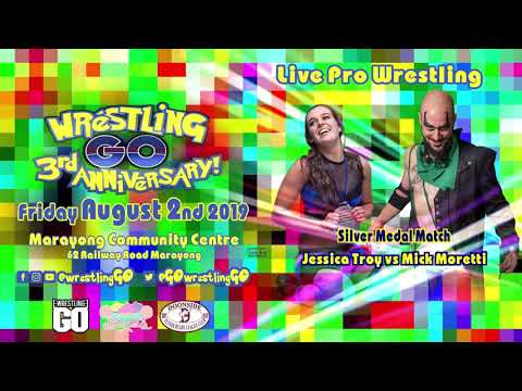 Australian wrestling Jessica Troy vs Mick Moretti Highlights